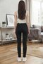 Anka Black High Waist Narrow Leg Super Skinny Women's Jeans Lycra Flexible Premium Denim - 3