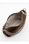 Women's Chain Detailed Suede Shoulder and Crossbody Bag - 4