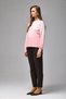 Women's Tie-Dye Printed Boat Neck Cotton Sweater - 3