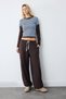 Women's Sweatpants I6399Ax/Bn192 Brown - 2