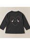 Girl's T-Shirt with Heart Embroidery on the Back - 2