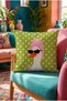 Ladies Home Double-Sided Printed Decorative Throw Pillow Cover with Fun Duck Figure (43X43 cm) - 4