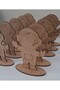 Astronaut 10 Pieces Wooden Painting Children's Activity Family School Participation