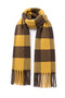 Women's Winter Plaid Patterned Boucle Shawl Scarf - 6