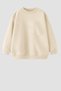 Unisex Kids' Cotton Crew Neck T-Shirt with Printed Back - 3