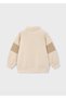 Beige Boy's Polo Collar Sweatshirt 4461 - 3