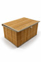 Bamboo Lid Lined Rectangular Storage Box and Organizer 29X40X18 Cm- Bohemian, Basket, Organizer - 2