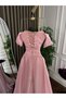 pink evening dress - 3