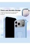 Apple iPhone 18 Pro 5G 2026 Silicone TPU Case with Card Holder and Kickstand Hand Grip Slim Shockproof Wallet Case Cover - 2
