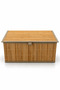 Bamboo Lid Lined Rectangular Storage Box and Organizer 32X45X20 Cm- Bohemian, Basket, Organizer
