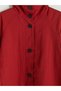 Rmz Gi̇yi̇m Farkiyla Stand Collar Loose Fit Women's Coat - 8