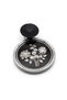 Indispensable Picture Holder for Labelers Nostalgia Flower Figure Black Color Silver Design Internal Adhesion