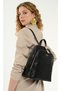 Midnight Black |   05Pc26Ka117914Lzrd S Laser Patterned Women's Bag - 2