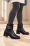 Women's classic buckle boots - 5