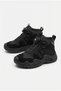 2384 Comfortable Smart Lace-Up Rubber Sole Boys' Boots - 7