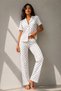 Women's Snow White Classic Buttoned Pajama Set