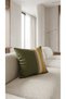 Mimosa Digital Printed 1 Piece Throw Pillow Cover Green Yellow Colorful Geometric Pattern Decorative Throw Pillow Cover Double Sided with Hidden Zipper - 4