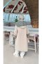 Plaid Detailed Quilted Long Women's Trench Coat - 8