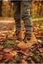 2384 Comfortable Smart Lace-Up Rubber Sole Boys' Boots - 6
