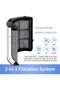 MZDT 2 in 1 HEPA+Carbon Filter Compatible with Dyson HP04 TP04 DP04 PH04 HP09 TP09 HP07 TP07 HP06 TP06, H13 Grade True HEPA Replacement Filter (Black) - 4
