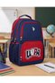 Children's Backpack Navy Blue Uspa Printed Plçan25014