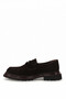 Elit 26Kery2951 Genuine Suede Leather Casual Shoes Brown - 3