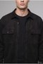 Regular Fit Polo Collar Suede Shirt Jacket with Pockets A5110Ax26Wn - 7