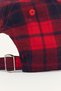 Women's Plaid Patterned Embroidery Detailed Cap Hat I6148Ax26Wn - 6