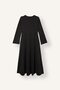 Cotton Crew Neck Long Sleeve Thessaloniki Fabric Maxi Dress G8779Ax26Wn