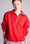 Half Zipper Turtleneck Basic Sweatshirt G4761Ax26Wn