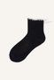 Women's Ruffled Ribbon Detailed 2-Piece Cotton Socks I6674Axns - 4