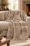Single Cotton Tv Blanket 150X200 cm - Soft Textured Sofa Throw - 2