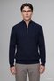 Standard Fit Half Zipper High Neck Knitwear Basic Sweater I2082Ax26Wn - 2