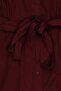 Women Plain Shirt Dress, Maroon - 5