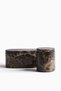 Lidded marble jar - 4