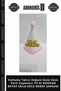 Celebration Jewelry Birthday Ornament Party Hats Happy Birthday White Gold Felt Baby Hat