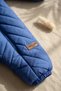 Cozycloud Plush Hooded V-Padded Baby Romper - Windproof Navy Blue Winter Baby - 4