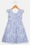 Kids Girl Allover Print Dress, Multicolor - 3