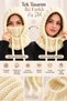 Unisex Hooded Balaclava Beanie Neck Gaiter 2 Different Usage Mouth Protection Lace-Up Winter Scarf Ivory - 6