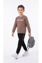 Space Printed Boys' Sweatshirt - 2