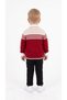Bow Tie Knitted Sweater Baby Boy Top and Bottom 3-Piece Set - 4
