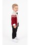 Bow Tie Knitted Sweater Baby Boy Top and Bottom 3-Piece Set - 2