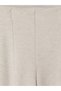 Ecru Wide Leg Women's Sweatpants - 7
