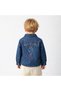 Unisex 1-4 Years Embroidered Denim Shirt - 4