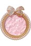 Resin Nail Art Palette,Agate Style Mixing Plate with Rhinestones and Pearls,Golden