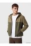 Rmz Gi̇yi̇m Farkiyla Relax Fit Hooded Men's Raincoat