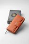Genuine Leather Women's Wallet with Horizontal Zipper and Magnet - 65280 - 4