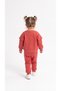 Heart Bat Sleeve Baby Girl Set - 4