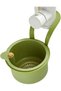 Green Faucet Hanging Sink Strainer,Stainless Steel Corner Food Waste and Vegetable Drain Basket,Colander Sink Drain Strainer