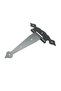 Black decorative hinge T8, 200mm - 3